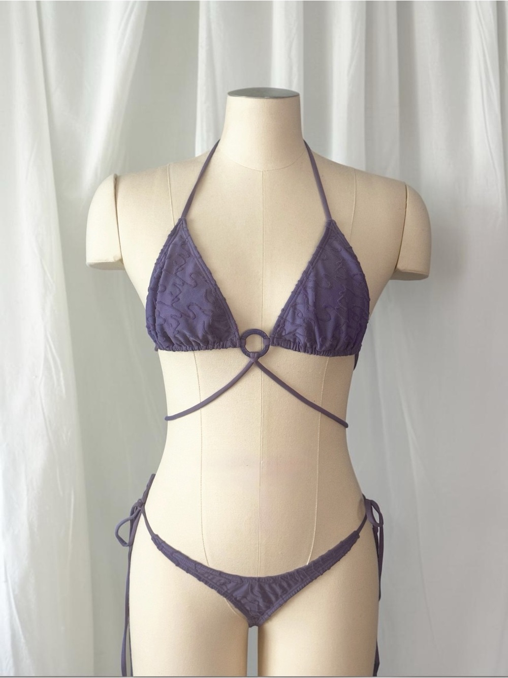 Valentina Voight Jennifer’s Body V-Kini Top and Bottom in Dusk Swimwear Bikini